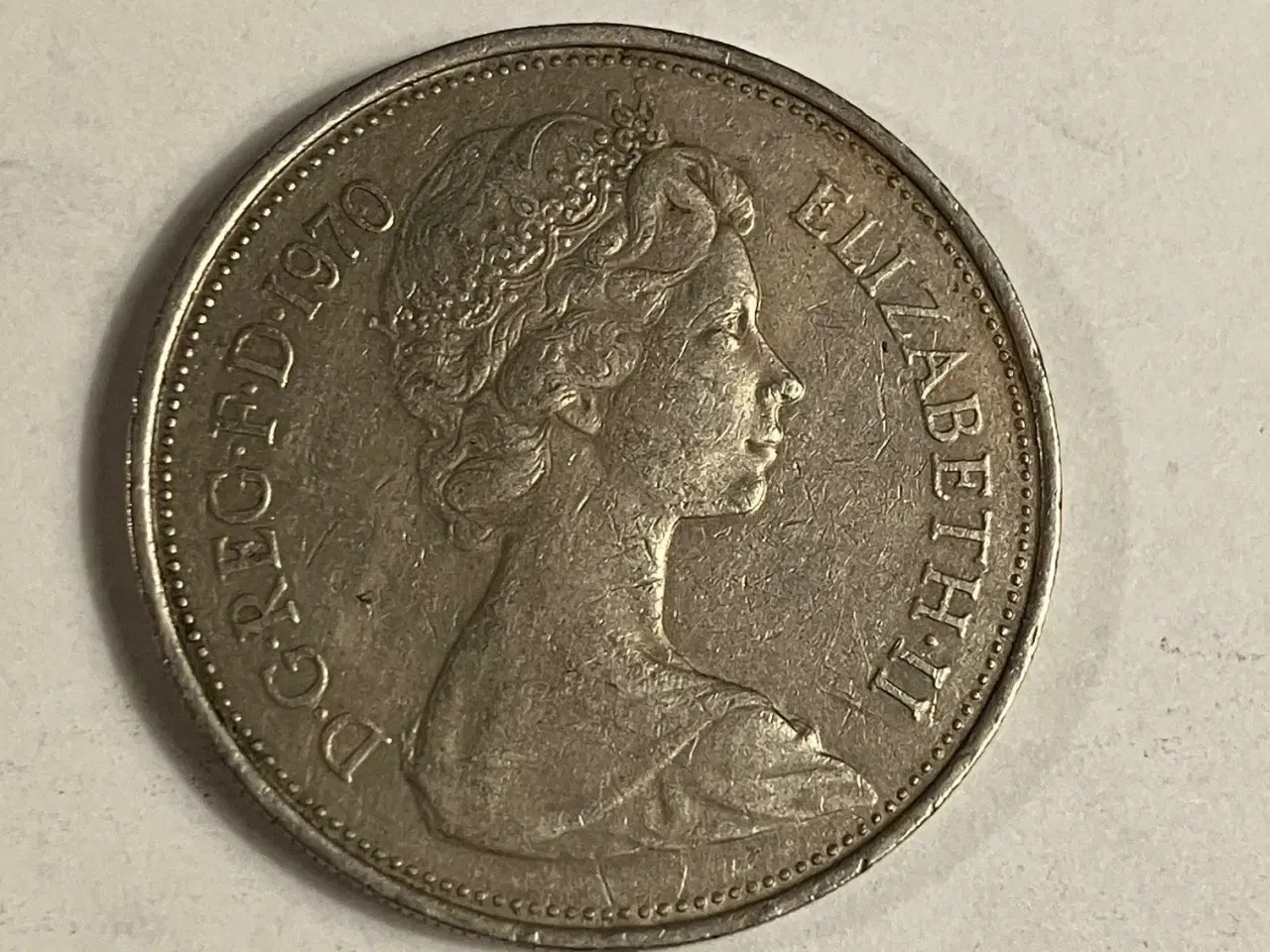 Billede 1 - 10 Pence England 1970