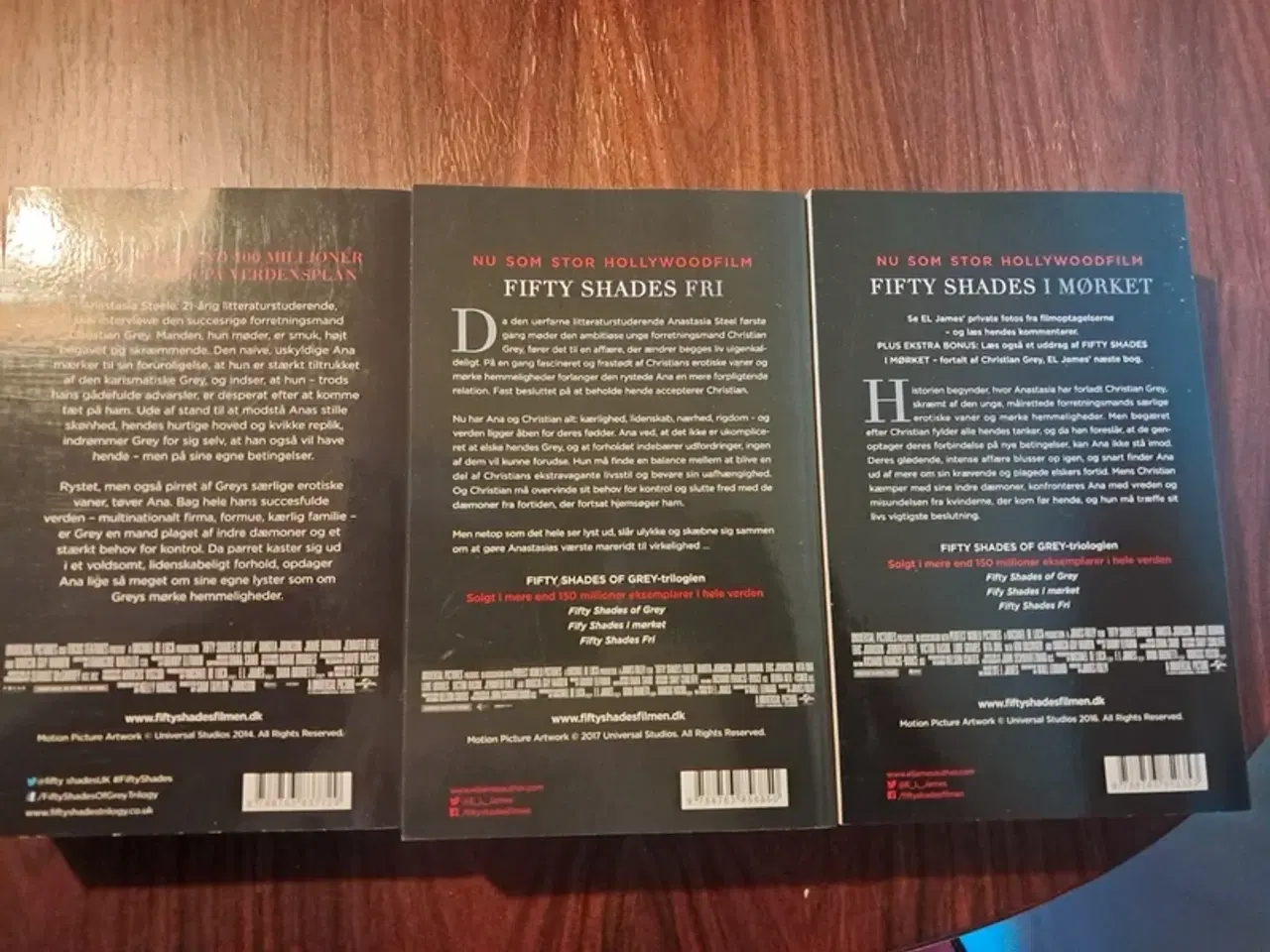 Billede 2 - Fifty shades of Grey bag om filmen 1-3 (komplet)