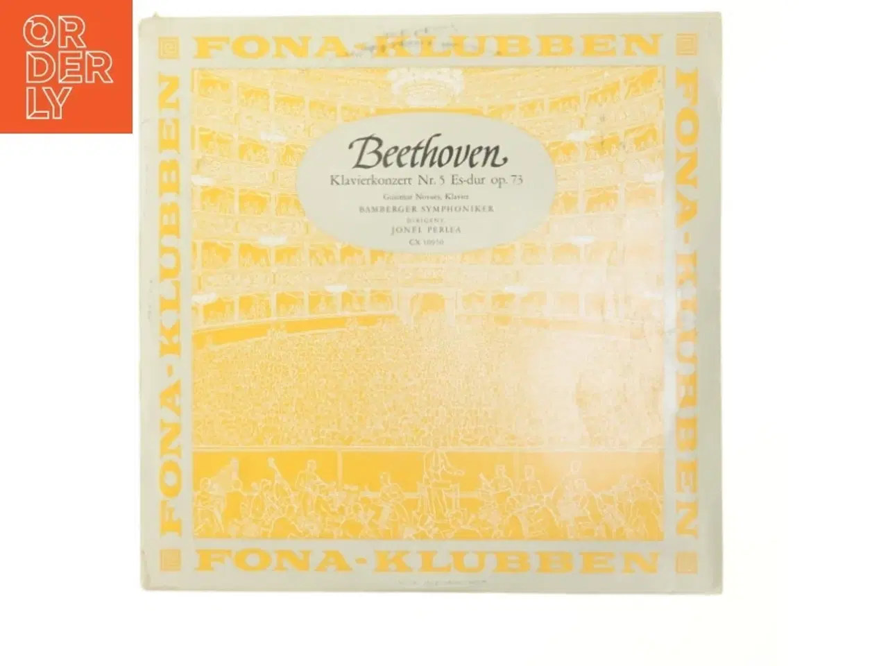 Billede 1 - Beethoven Klaverkoncert Nr. 5 LP fra Orbis