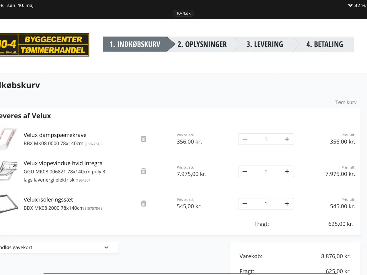 Billede 4 - Velux GGU MK08 integra med el-betjening