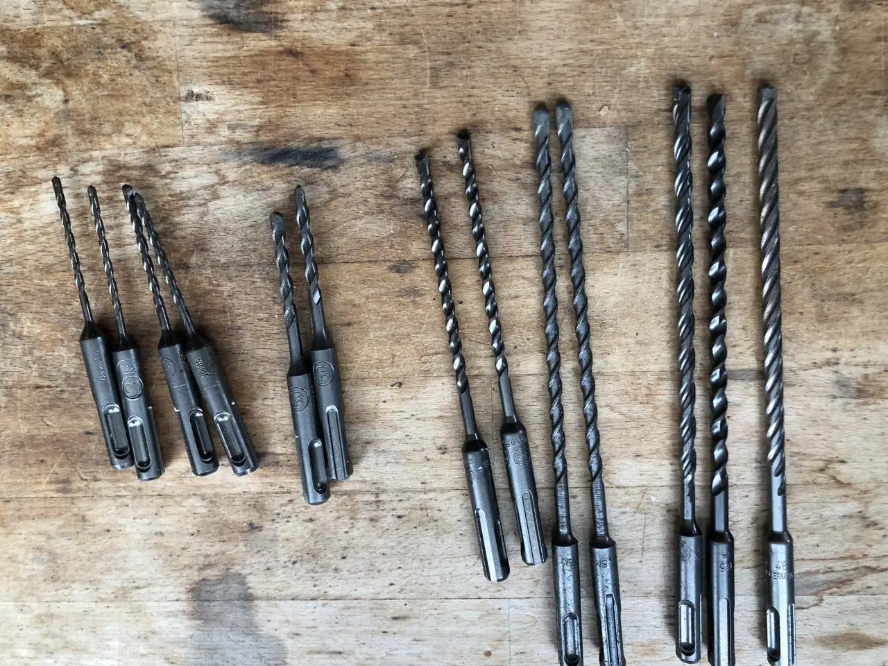 Billede 1 - SDS borer ( til slagborerhammer)