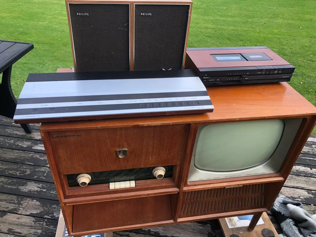 Billede 8 - Philips radio/tv retro, med tilbehør 