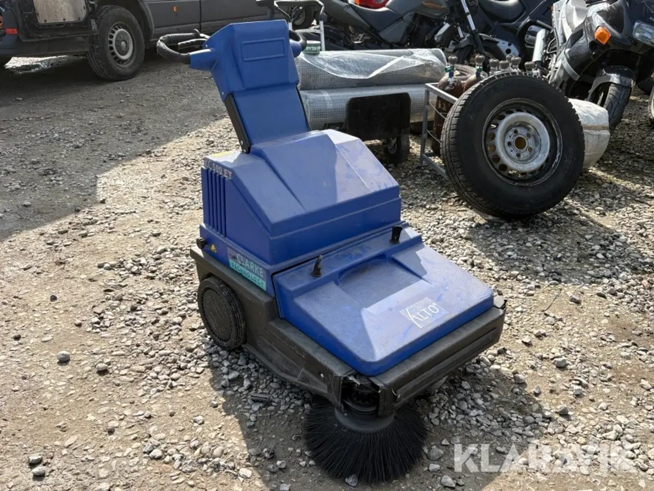 Billede 7 - Fejemaskine Alto Clarke KC 500 ET