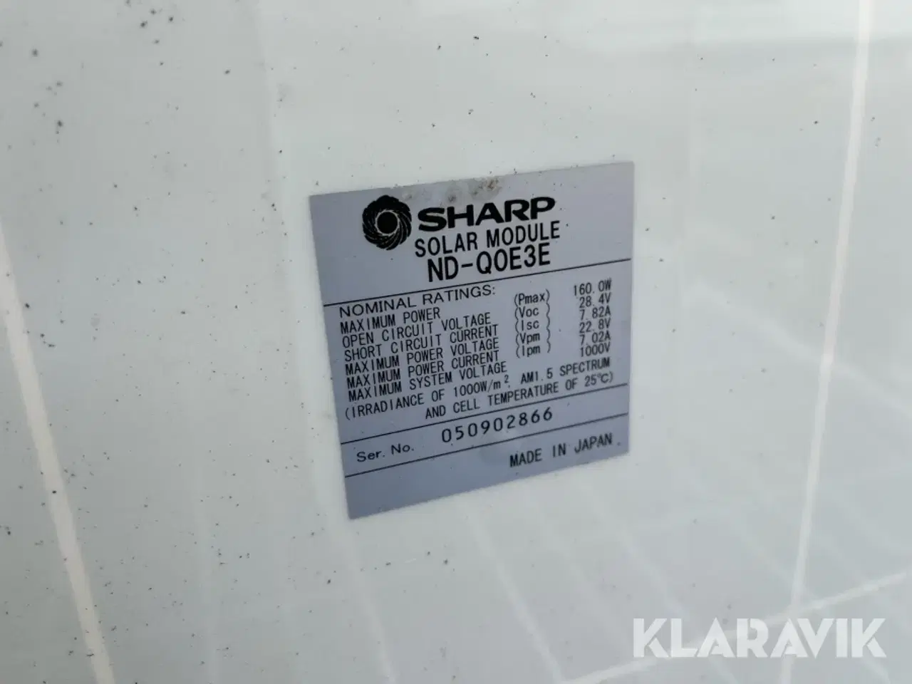 Billede 5 - Solceller Sharp ND-Q0E3E 12 styk