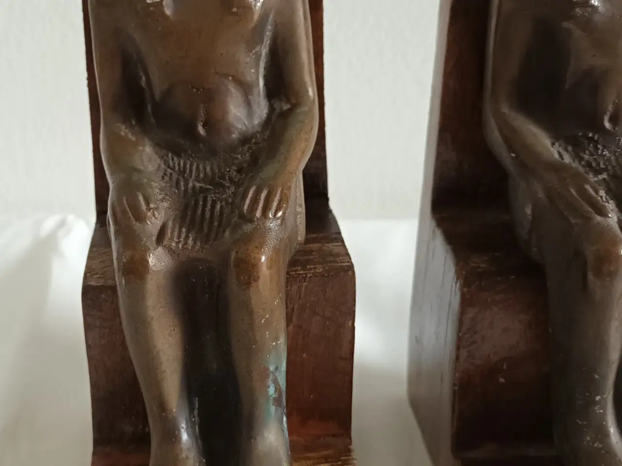 Billede 2 - 2 egyptiske figurer 