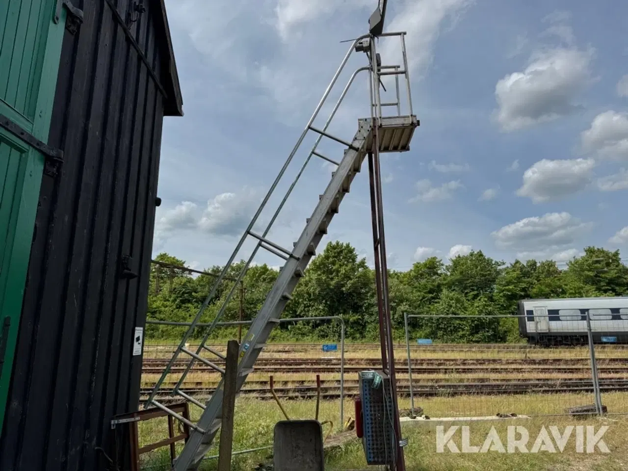 Billede 4 - Lufthavnsstige med platform Zarges S32