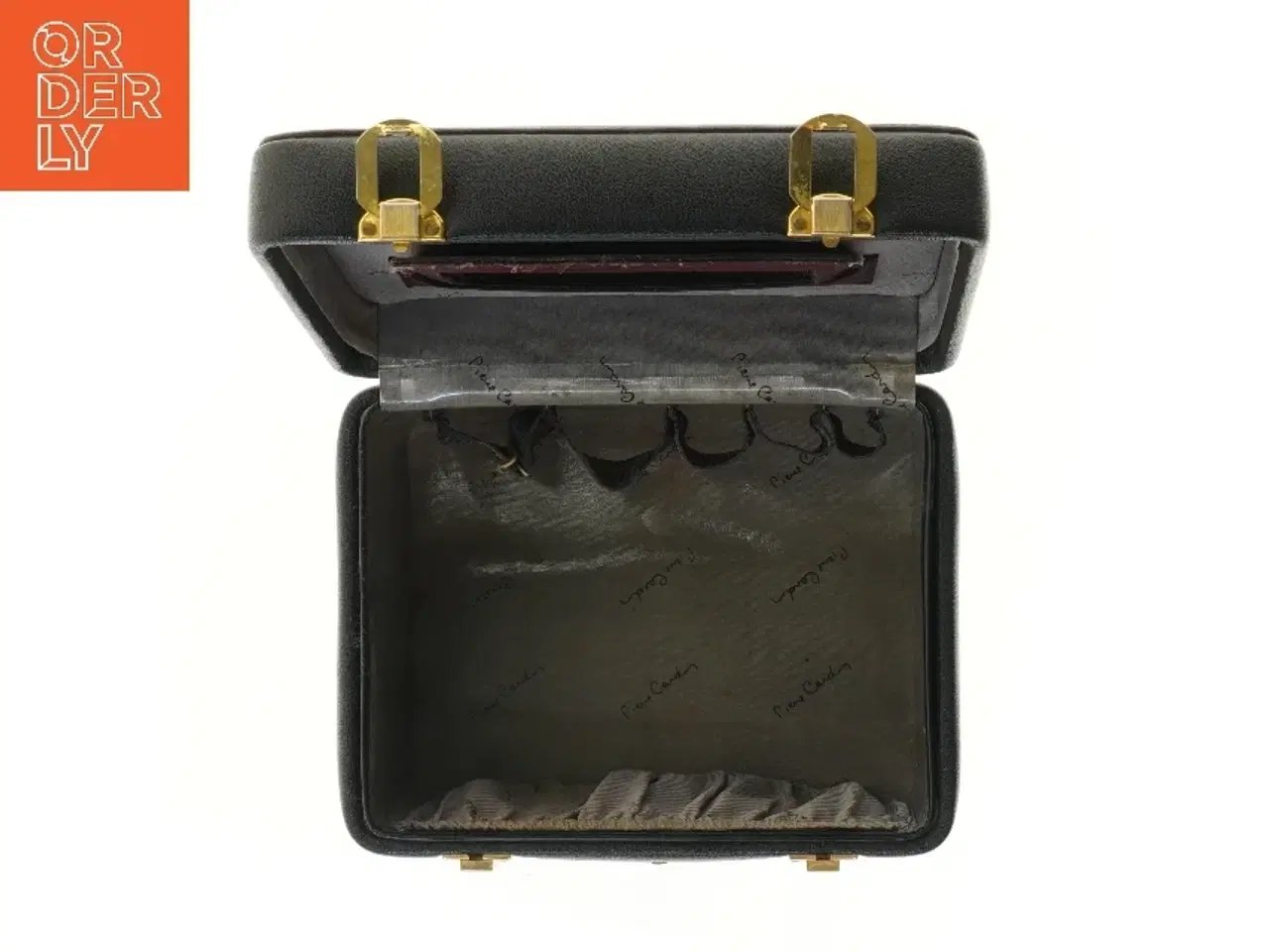 Billede 2 - Læder Kosmetik eller smykkeboks fra Pierre Cardin (str. 31x24,5 cm)