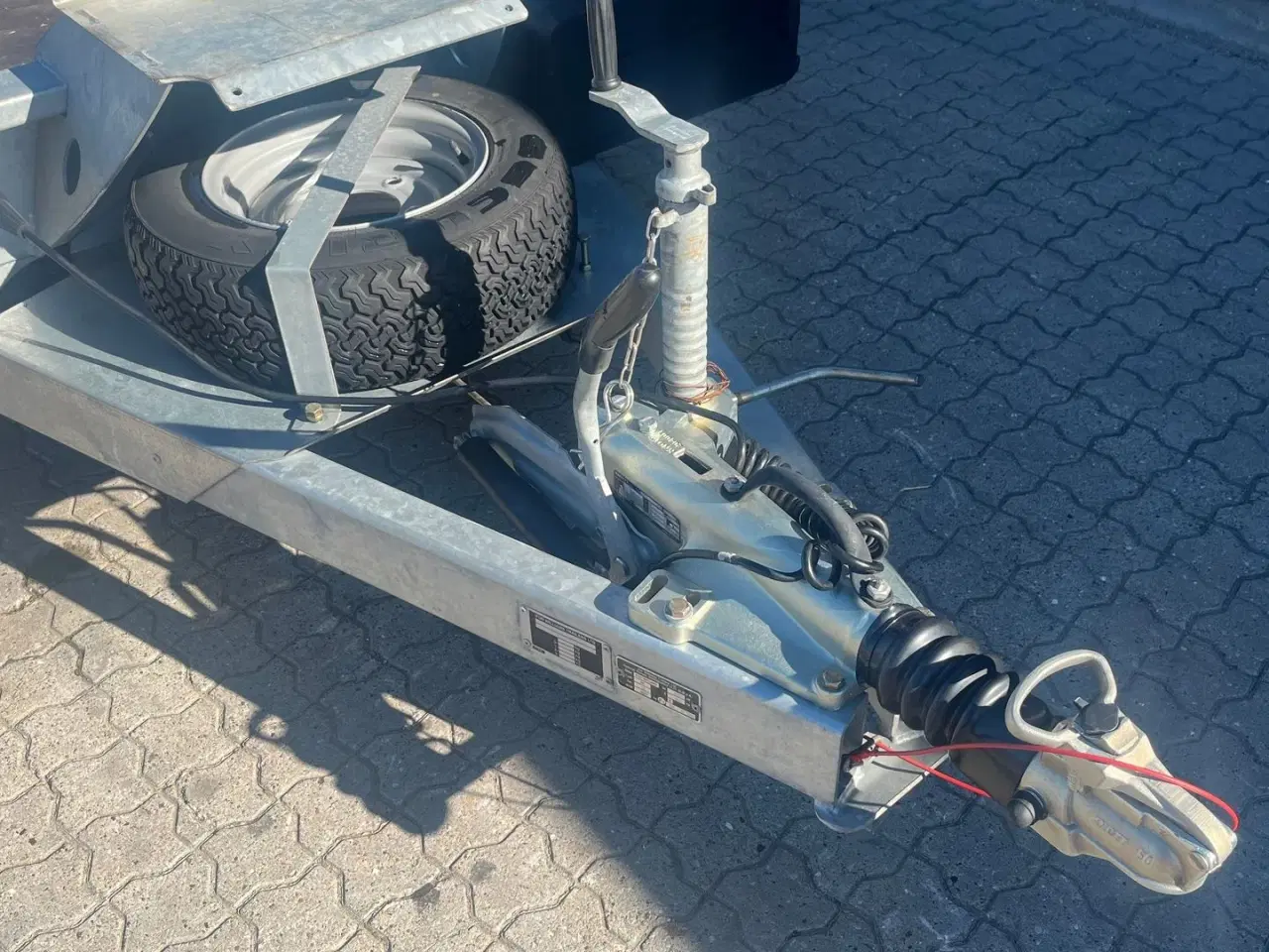 Billede 4 - Ifor Williams GH 126 3500kg maskintrailer Årgang 2025