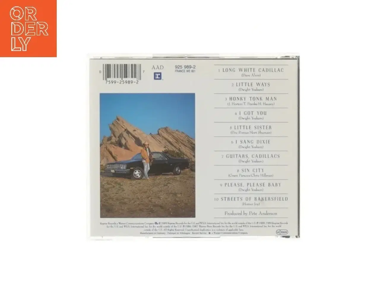 Billede 2 - Dwight Yoakam CD - Just Lookin' For A Hit fra Reprise Records
