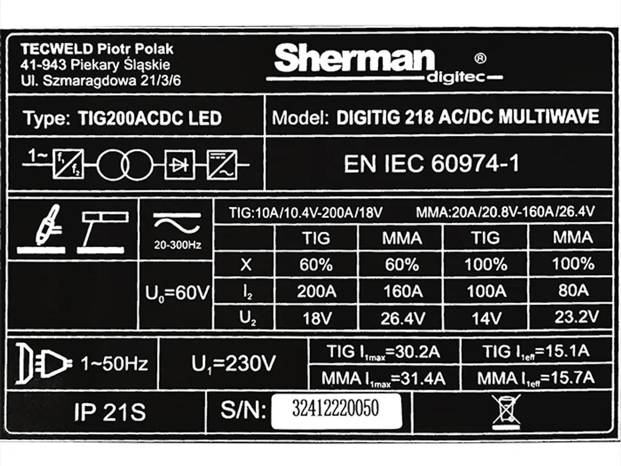 Billede 10 - Sherman DIGITIG 218 MULTIWAVE AC/DC
