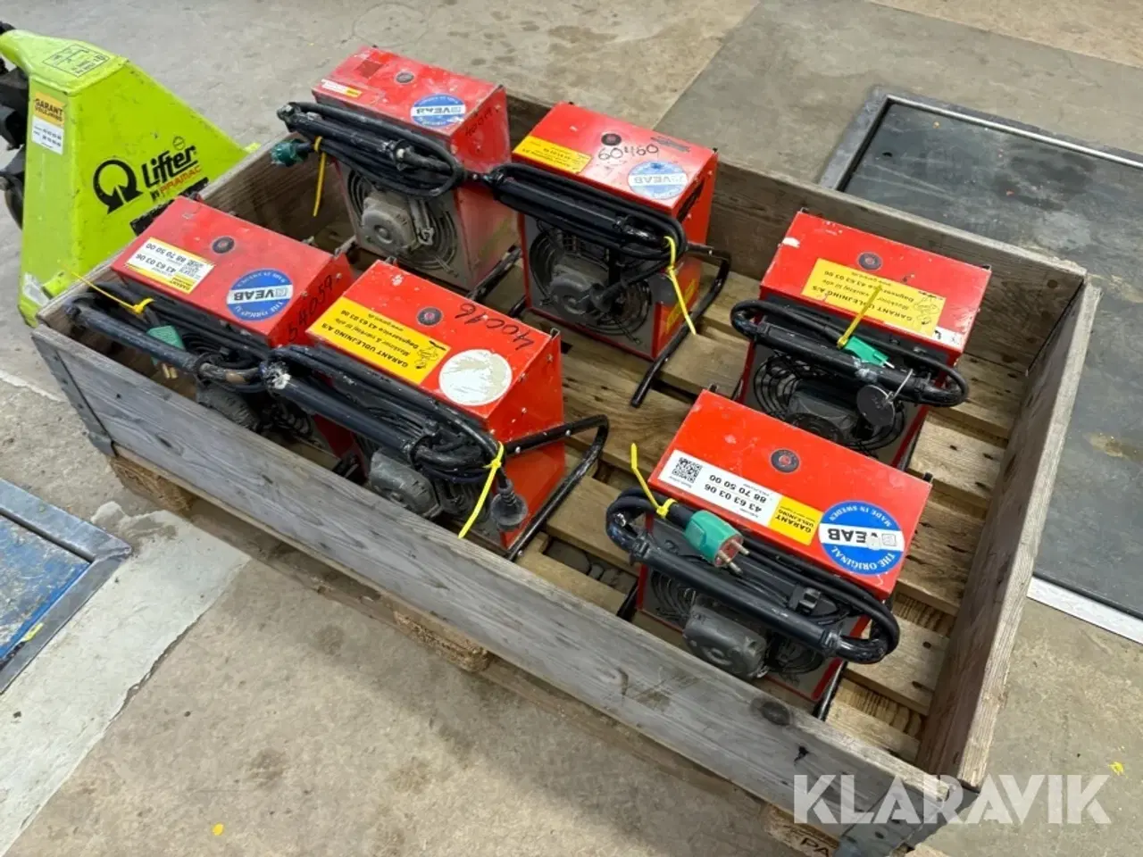 Billede 3 - Varmeblæser Veab BX2 - 6 styk