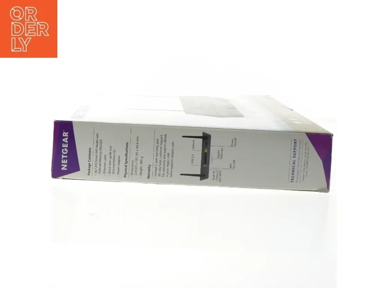 Billede 3 - Netgear AC1200 Smart WiFi Router fra Netgear (str. 34x28 cm)