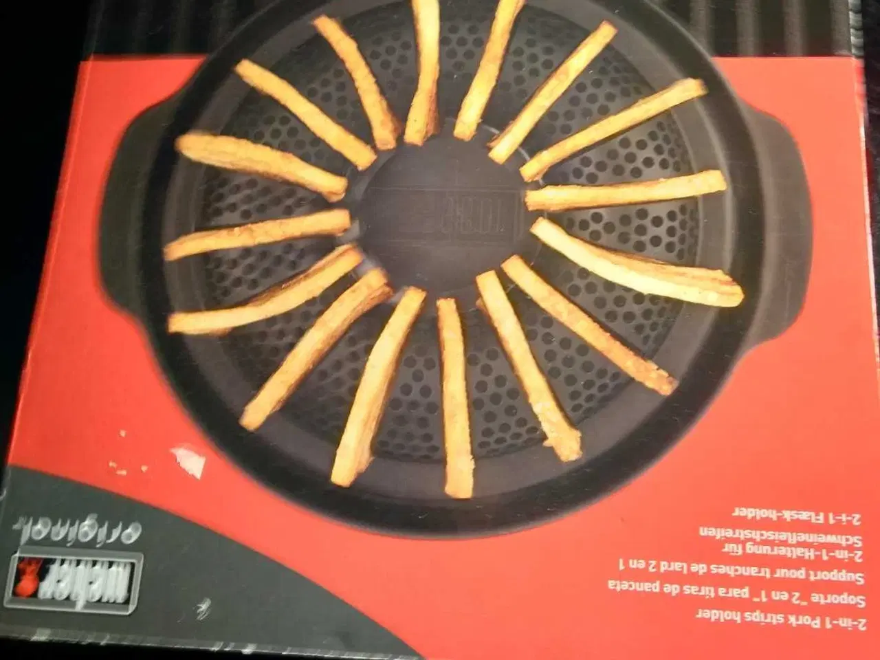 Billede 1 - Original WEBER 2 in 1 Pork strips/bacon holder