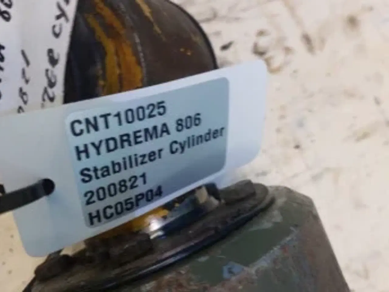 Billede 8 - Hydrema 806 Støttebens Cylinder 200821
