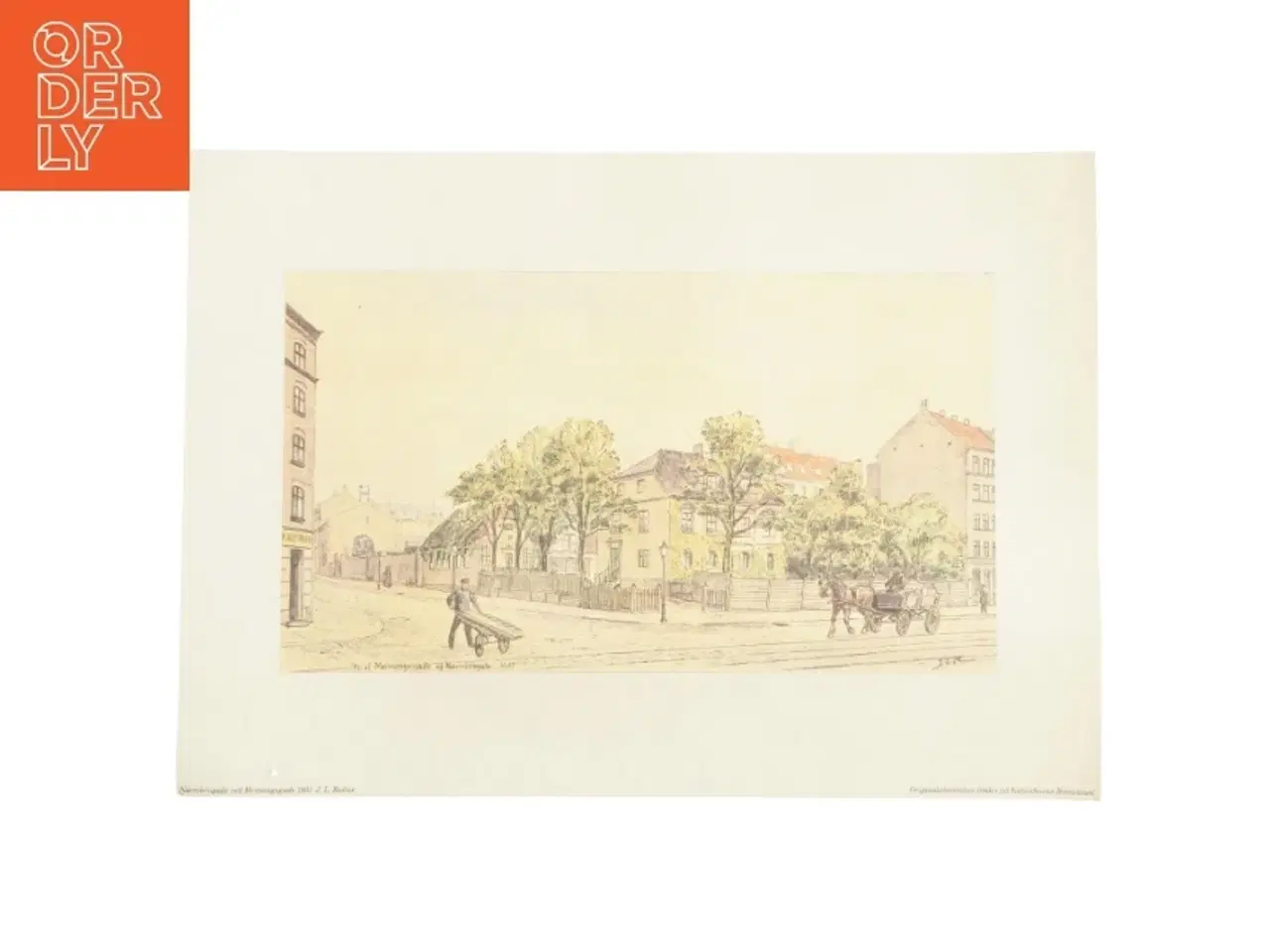 Billede 9 - Historiske tryk af København (str. 42,5x30 cm)