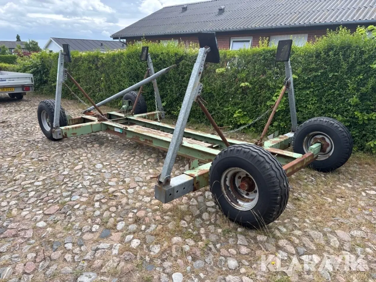 Billede 3 - Bådvogn til sejlbåd Weber N10S 10 tons