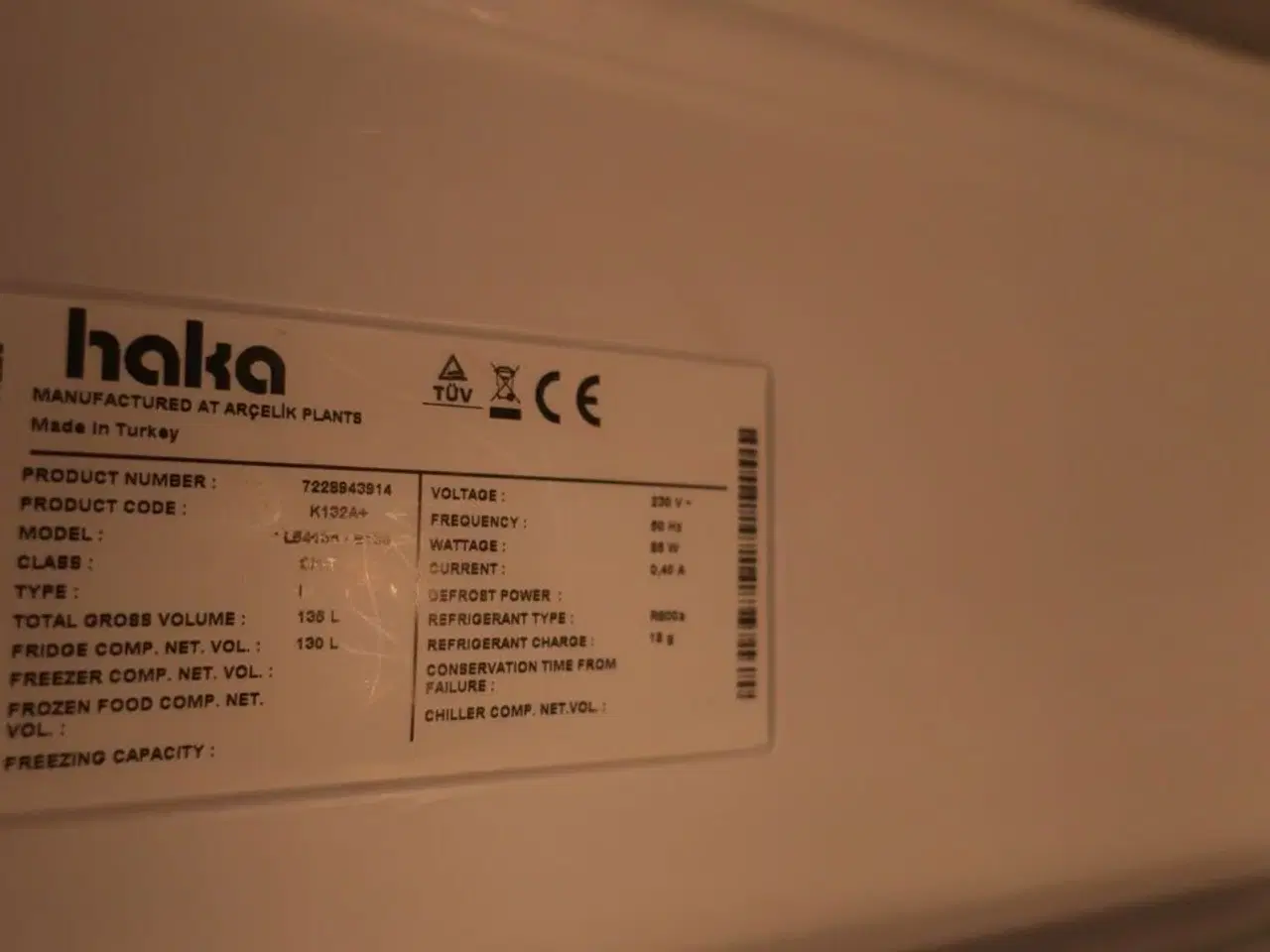 Billede 4 - Køleskab HAKA