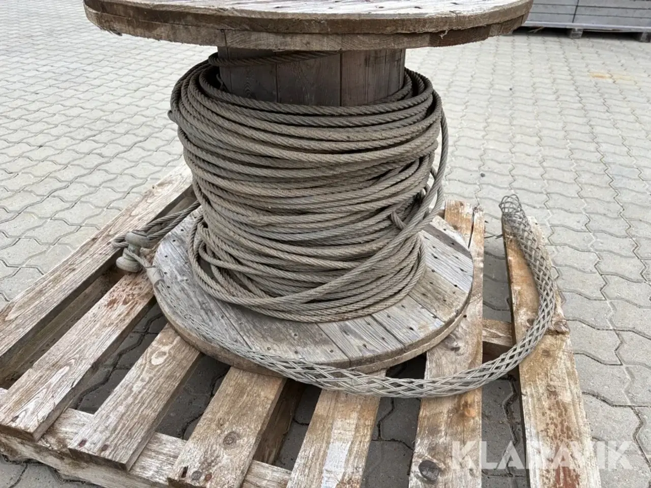 Billede 6 - Lot: Kabeltromler Diameter: 1400/700 mm 2 styk