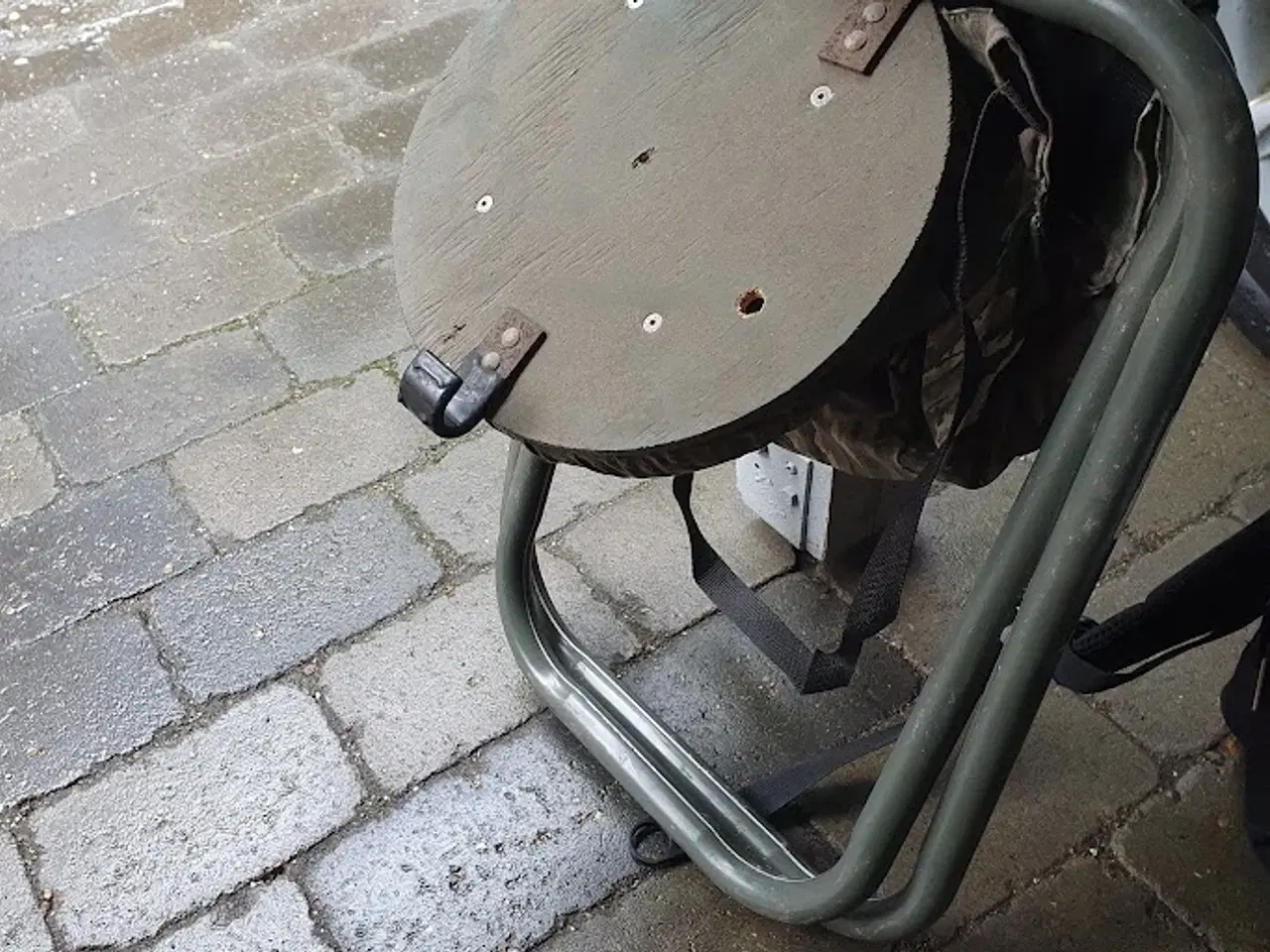 Billede 4 - Jagtstol - sammenklappelig med fast dreje sæde