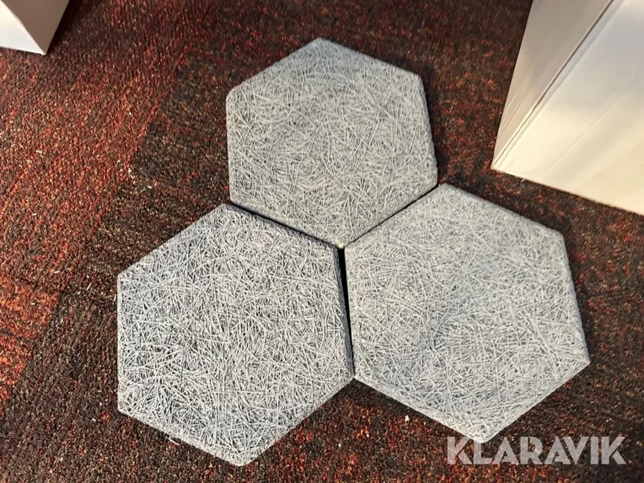 Billede 1 - Træbeton plader Fibrotech Hexagon 216 styk