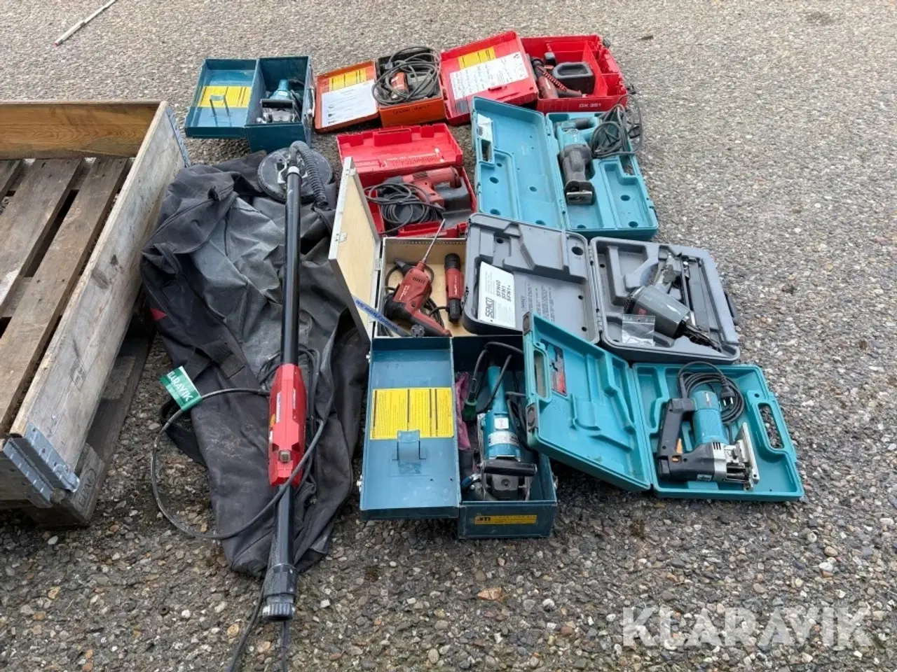 Billede 2 - Lot - betonslibere, multicutter, girafsliber, møtrikspænder og øvrigt