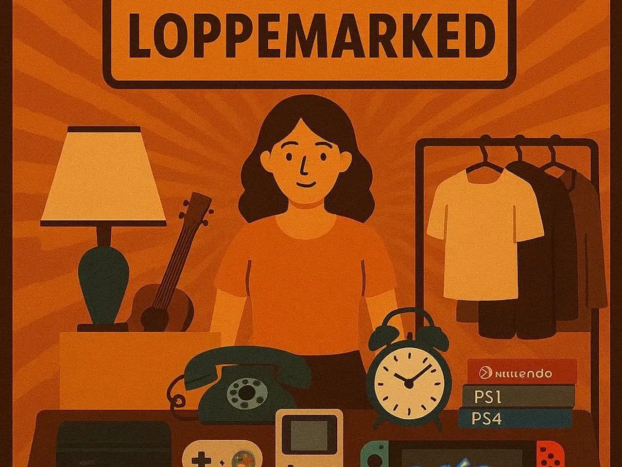 Billede 1 - Loppemarked Roskilde Søndag d.9/11 Gratis Entré