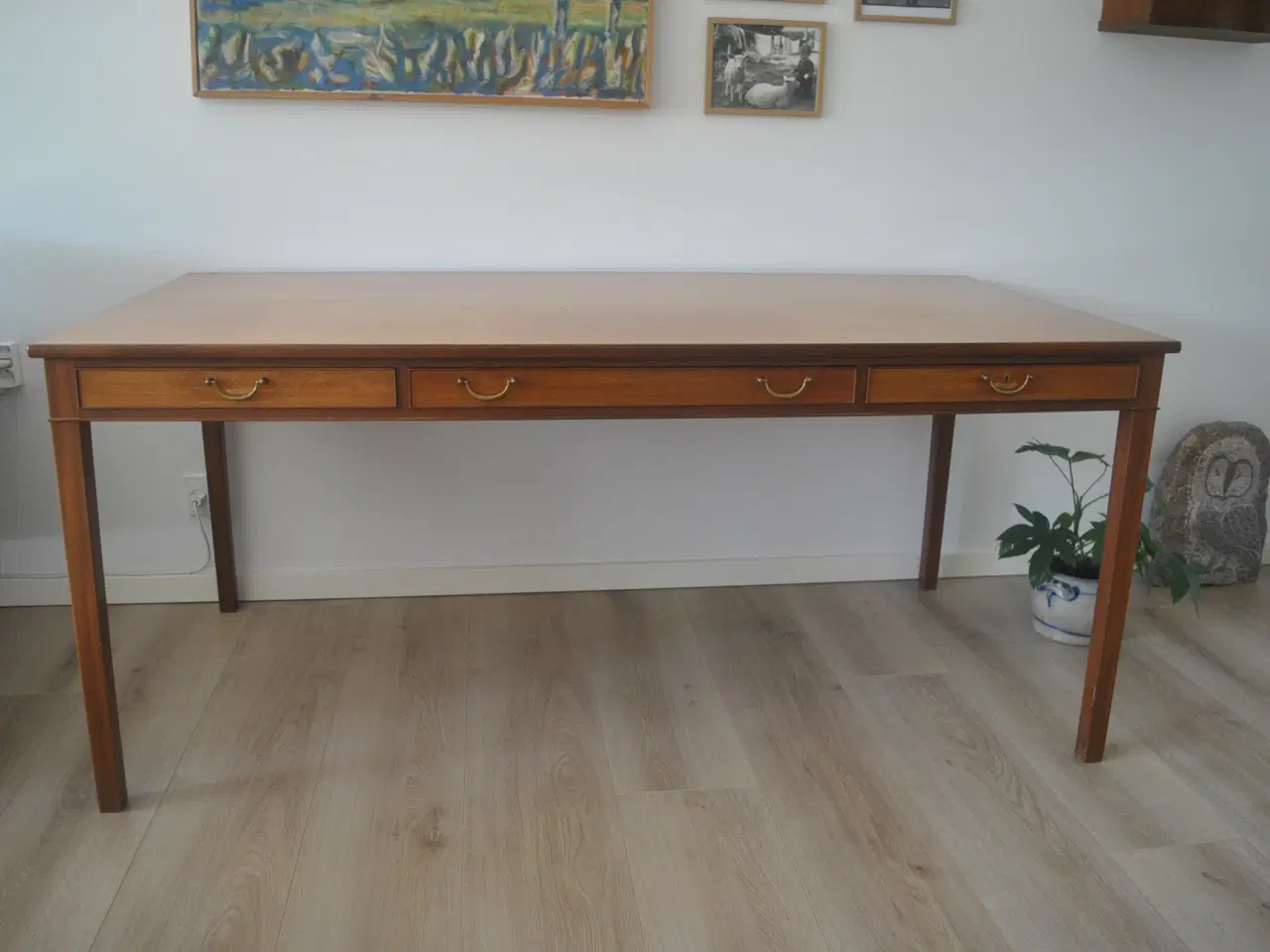 Billede 4 - Skrivebord mahogni tilskrevet Ole Wanscher