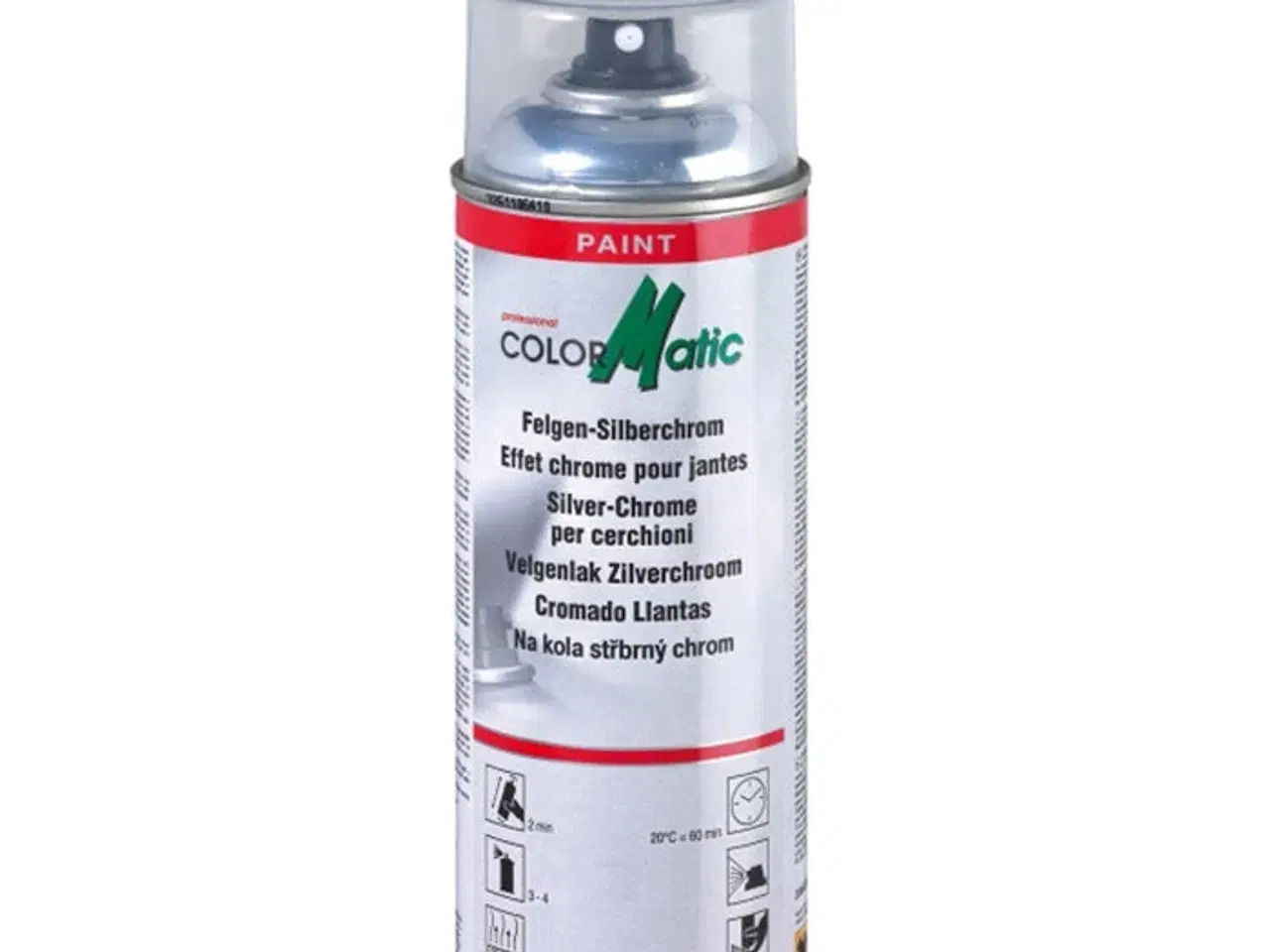 Billede 1 - ColorMatic Fælgspray sølvkrom 400ml.