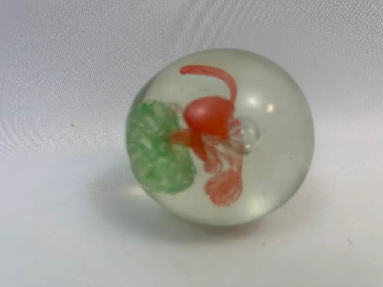 Billede 7 - Ældre brevpresse i glas