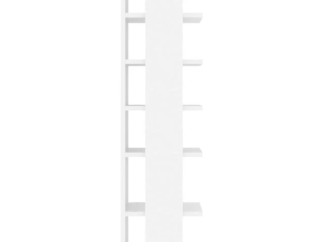 Billede 6 - Skoskab 27,5x27x102 cm konstrueret træ hvid