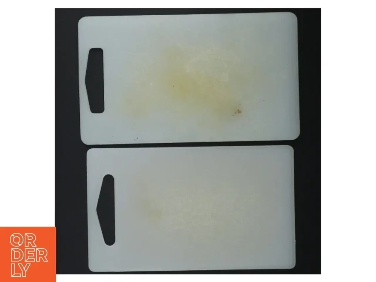 Billede 4 - Plastik skærebrætter (str. 24,5 x 14,5 cm og 26 x 15 cm)