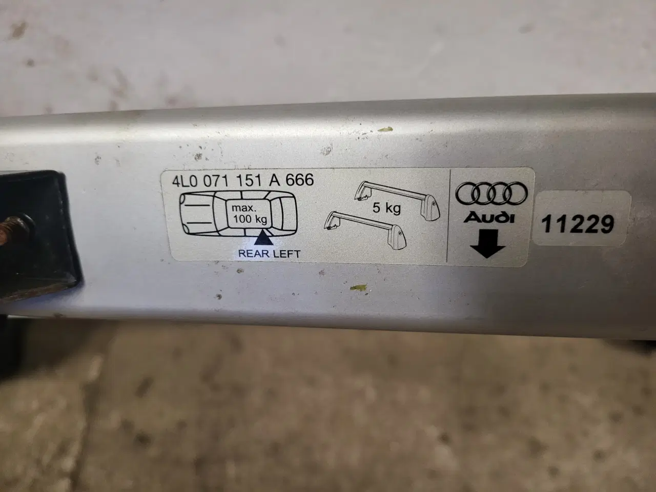 Billede 2 - Tagbøjler til Audi Q7