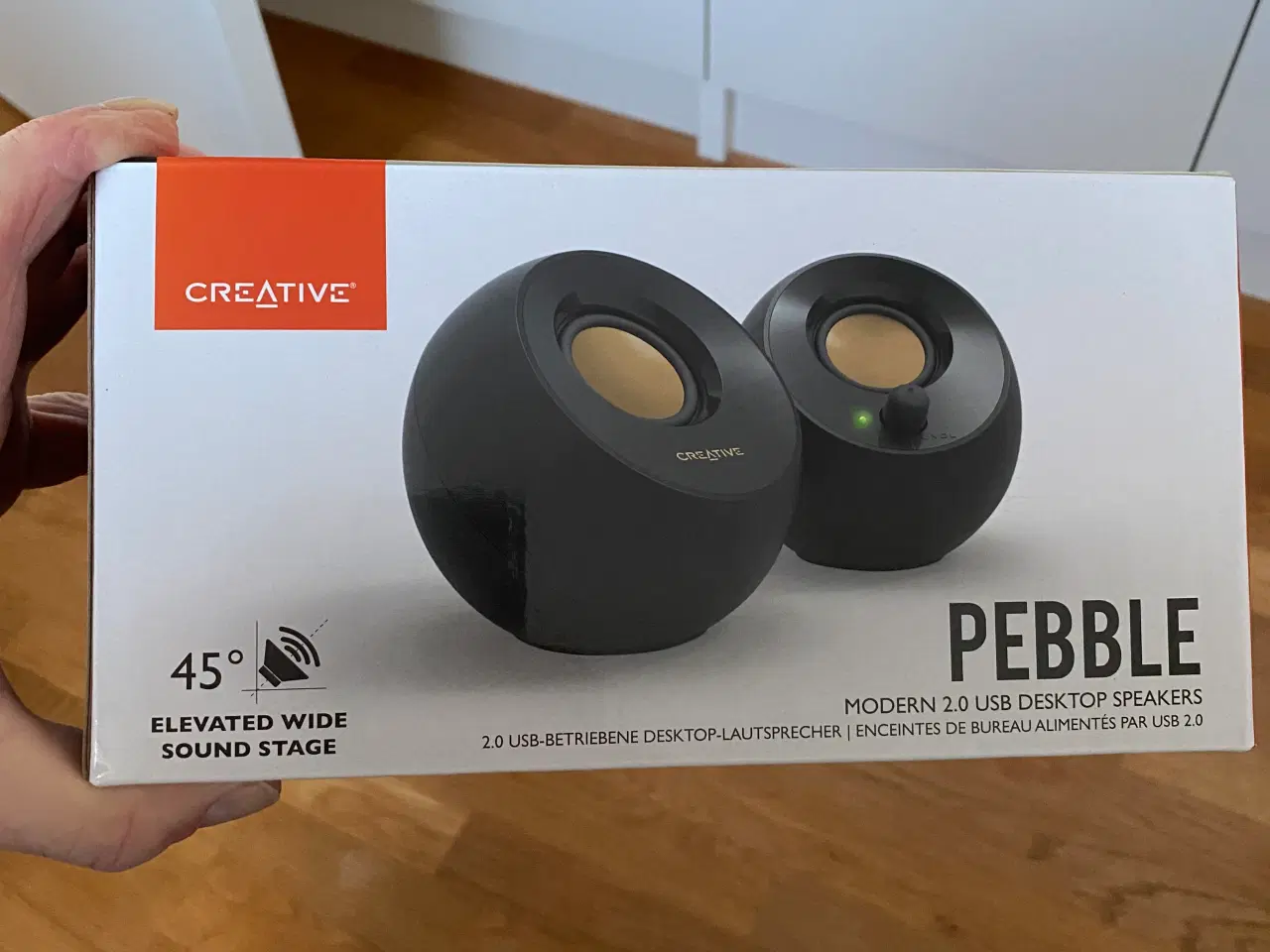 Billede 1 - Pc Højtaler Creative Pebble desktophøjtalersystem