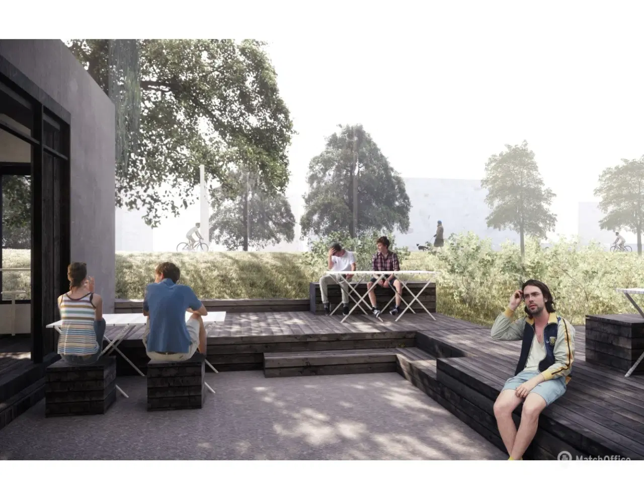 Billede 3 - Cafe Heimdalsgade - Superkilen