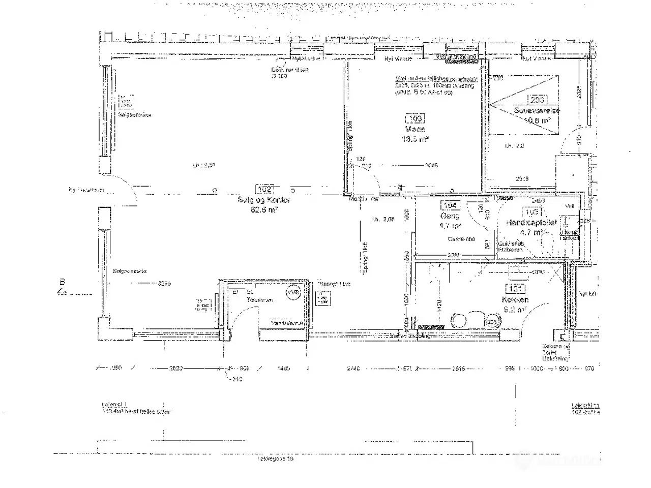 Billede 36 - Centralt beliggende erhvervs lokaler. til mange formål. Tilpasses efter ønske