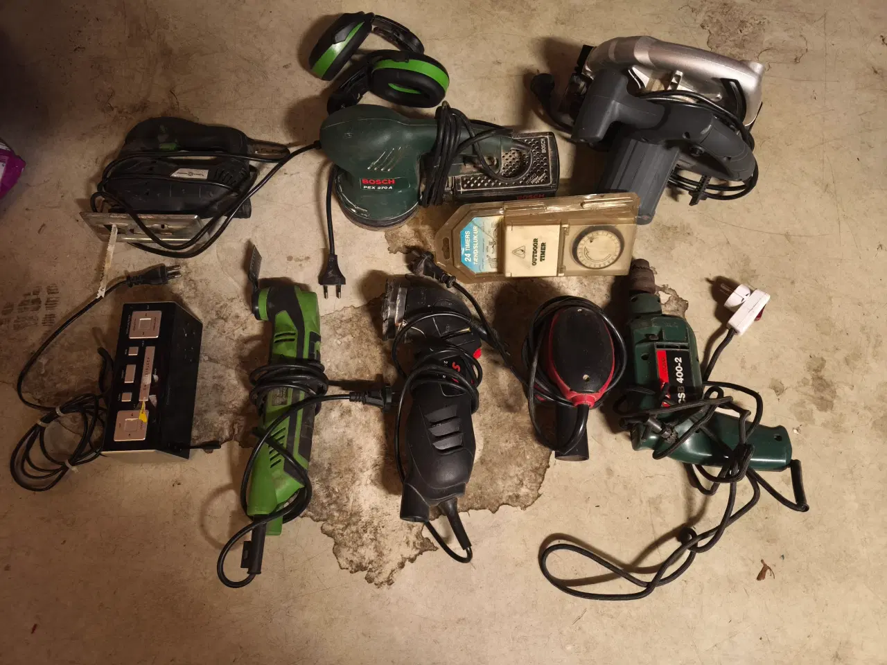 Billede 1 - Diverse brugt El-værktøjer.