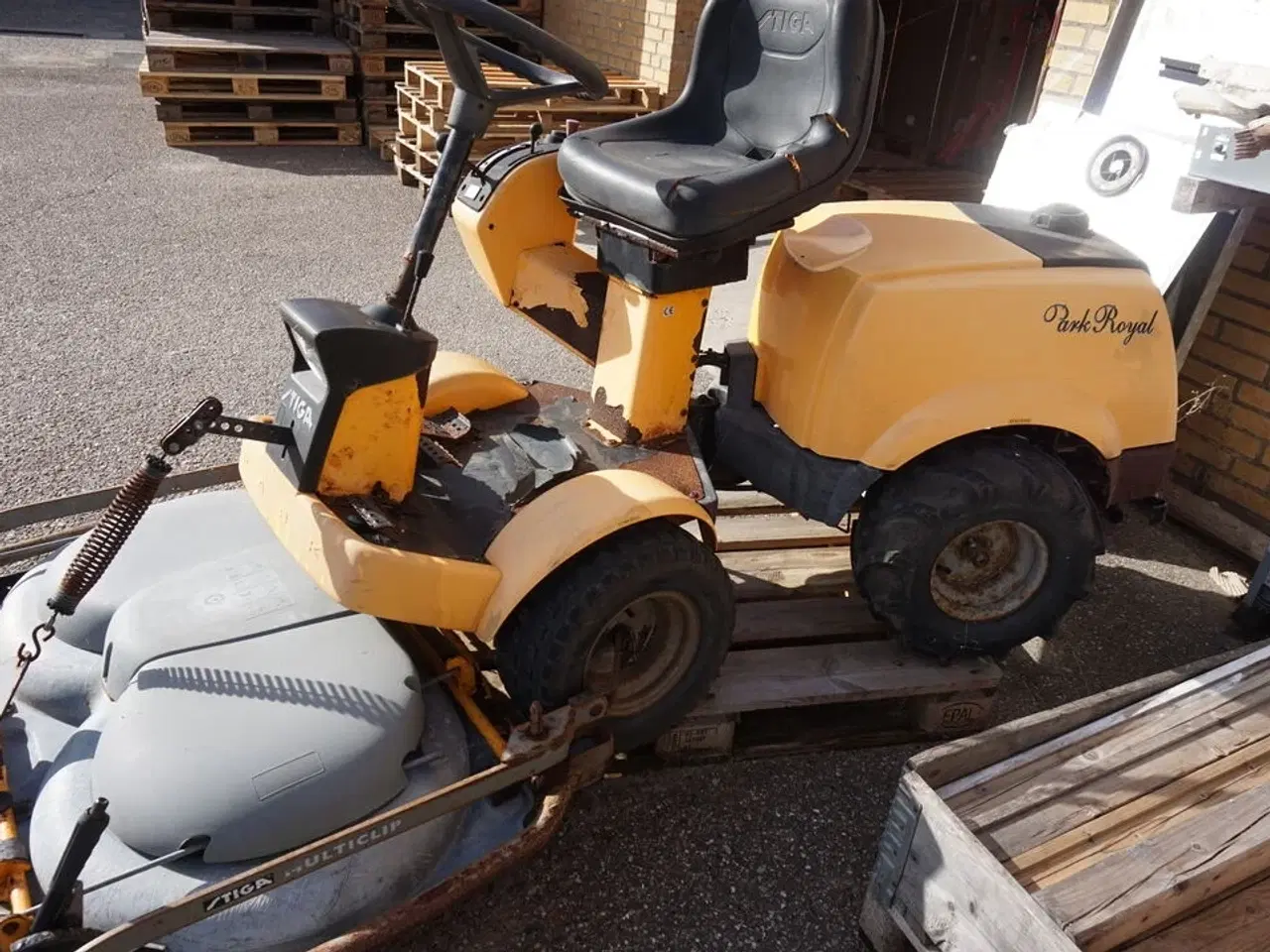 Billede 3 - Stiga Park Royal havetraktor med frontklipper (MOMSFRI)