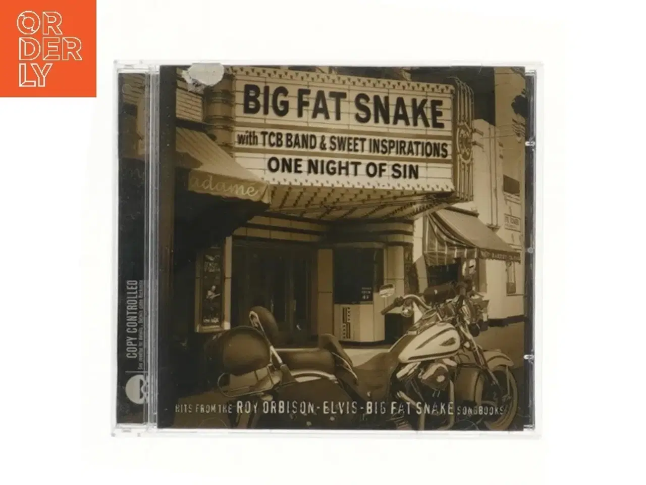 Billede 1 - Big Fat Snake CD - One Night of Sin