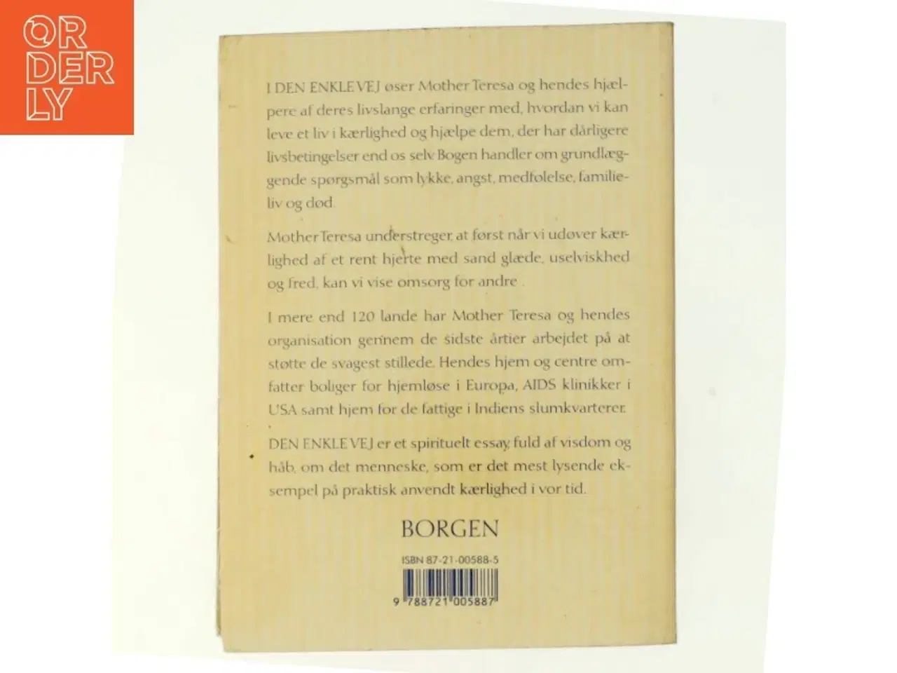 Billede 3 - Mother Teresa den enkle vej af Mother Teresa, Lucinda Vardey (Bog)