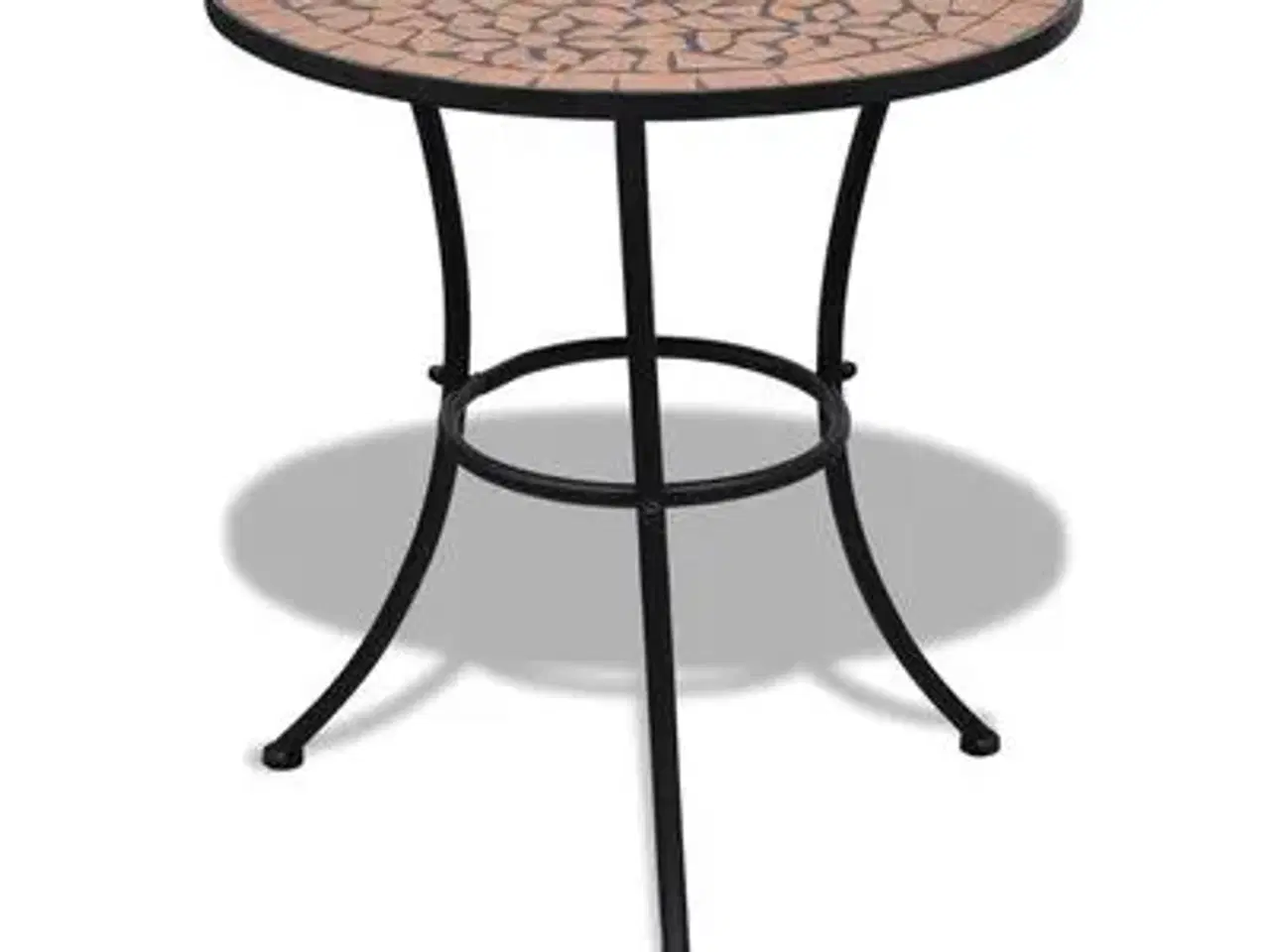 Billede 2 - vidaXL bistrobord 60 cm mosaik terracotta