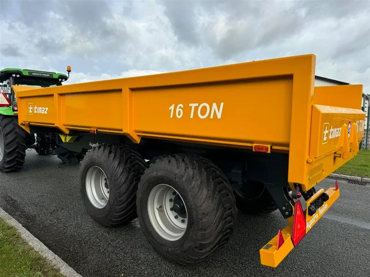 Billede 9 - Tinaz 16 tons dumpervogn