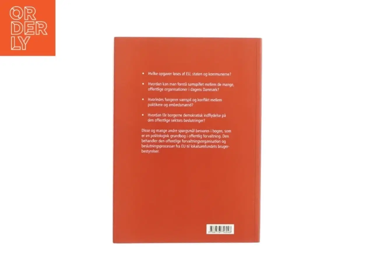 Billede 2 - Forvaltning og stat - 4. udgave (bog)