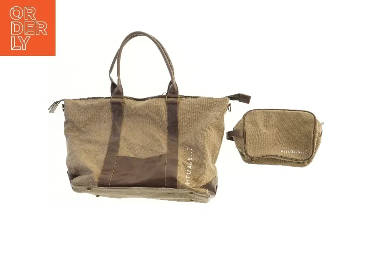 Billede 1 - Rejsetaske og toilettaske fra Rituals fra Rituals (str. 56x36 & 25x19 cm)