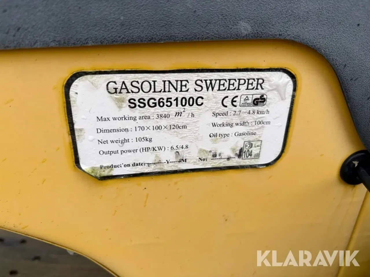 Billede 12 - Fejemaskine Bernards SSG65100C