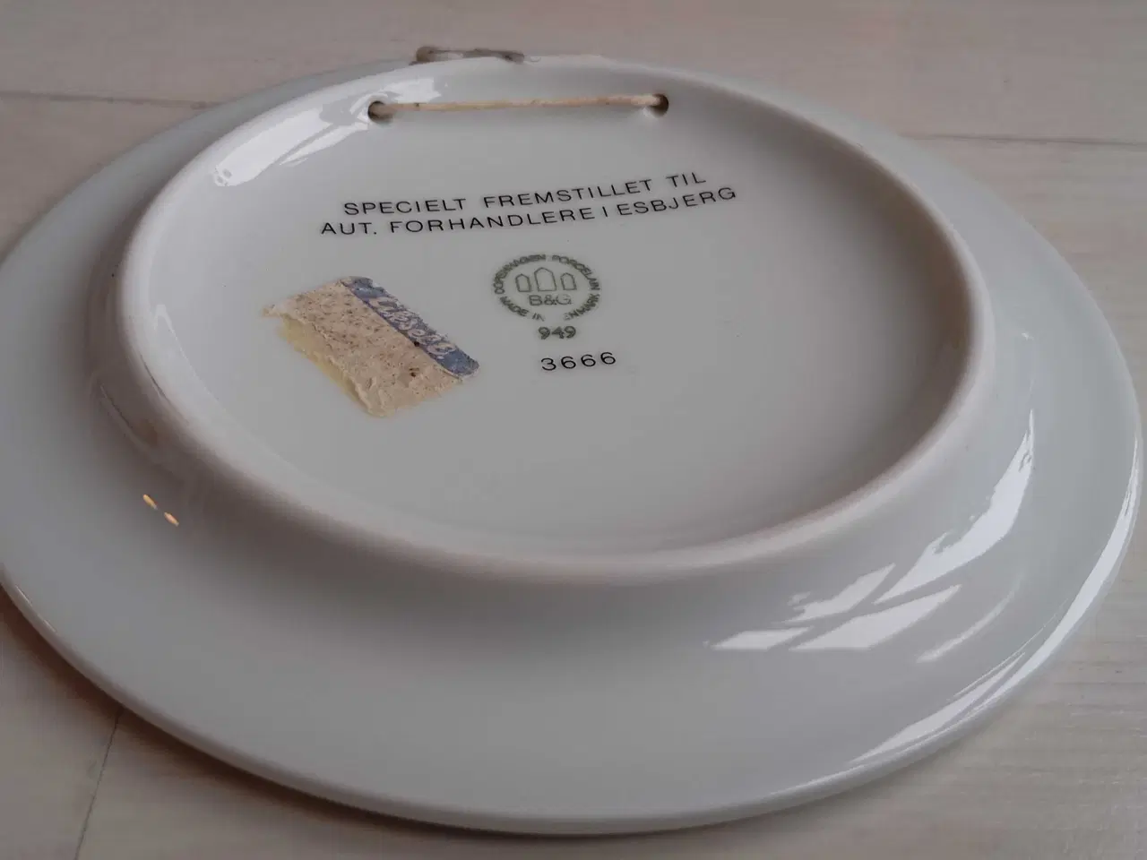 Billede 8 - Mindeplatte. Esbjerg Fanø området