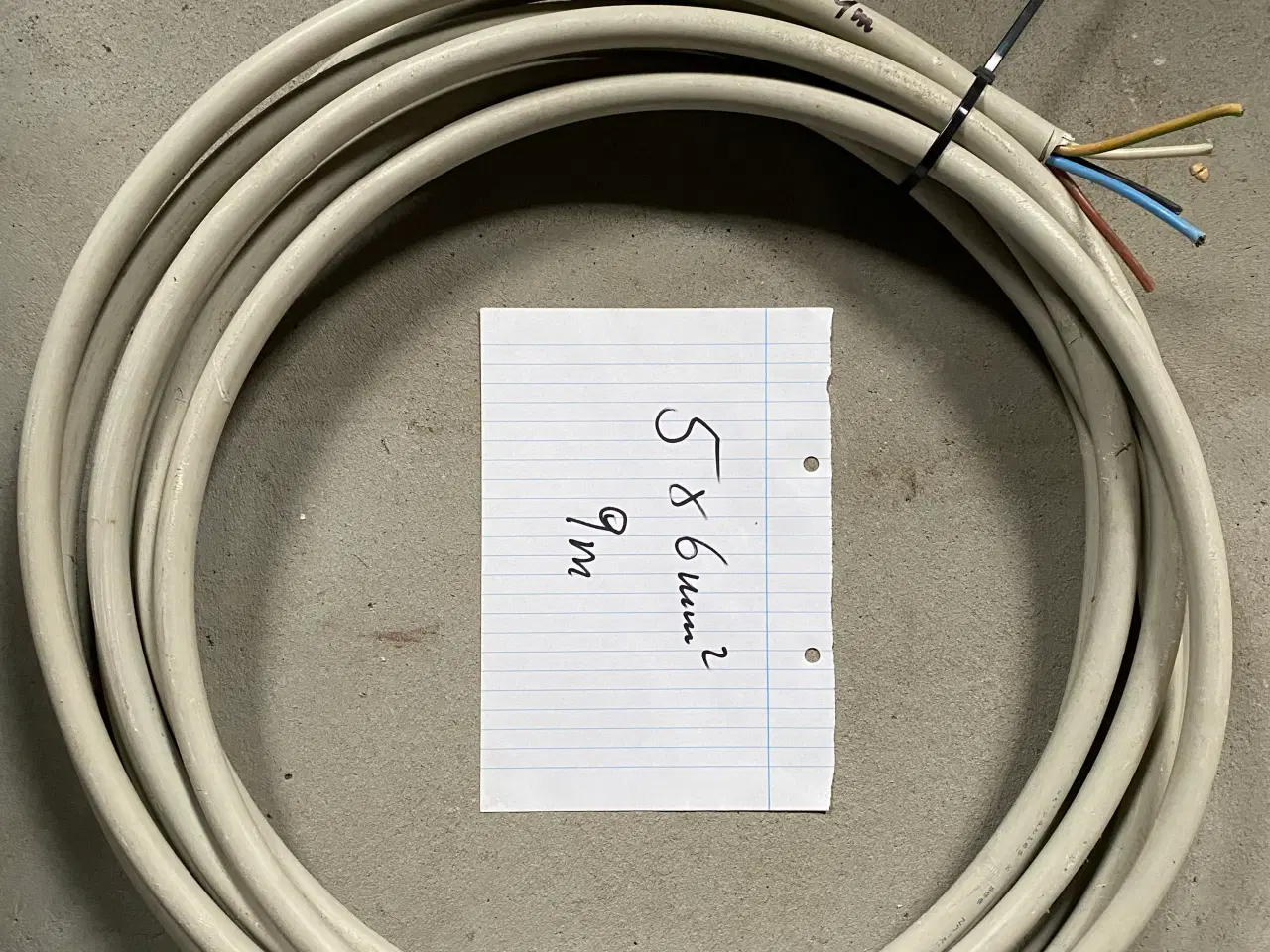Billede 1 - Kabel  9 m 