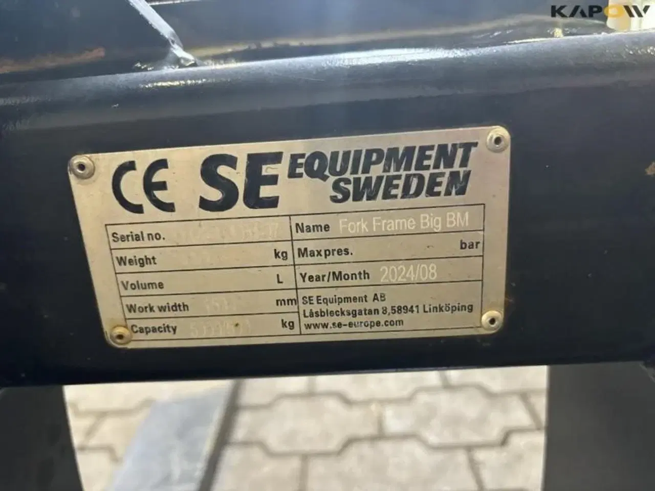 Billede 11 - SE Pallegafler med Volvo skifte
