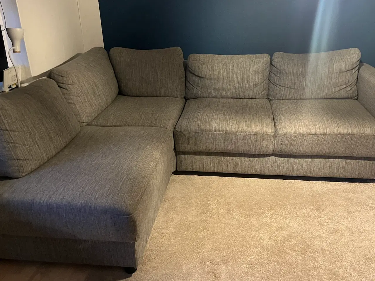 Billede 2 - Monta hjørne- og sovesofa, grå