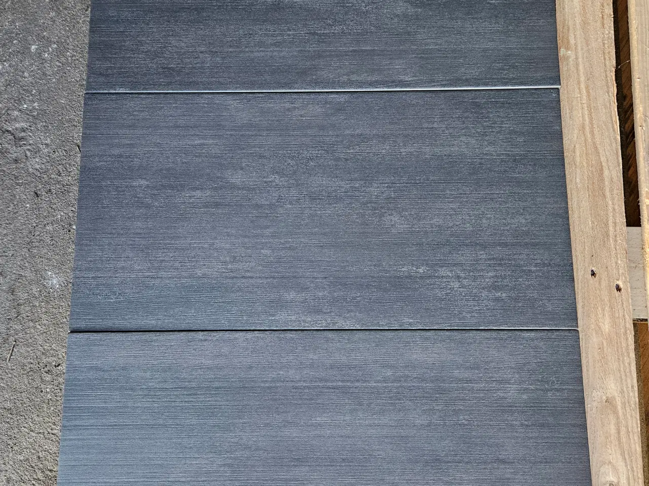 Billede 1 - Gulv- og vægklinke antracit 300x600 mm