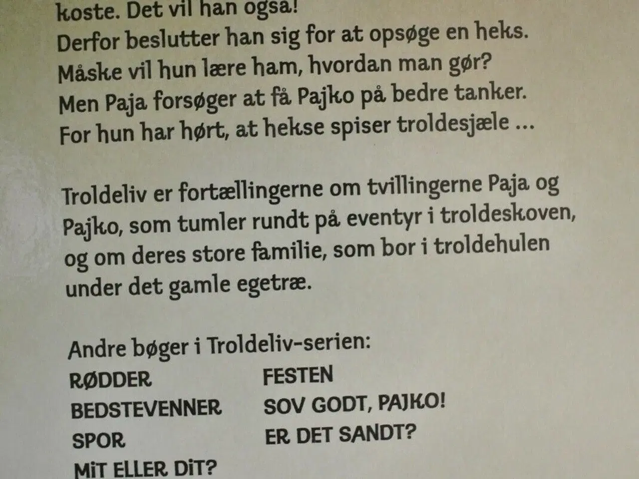 Billede 2 - troldeliv 8 - heksen, af sissel bøe og peter madse